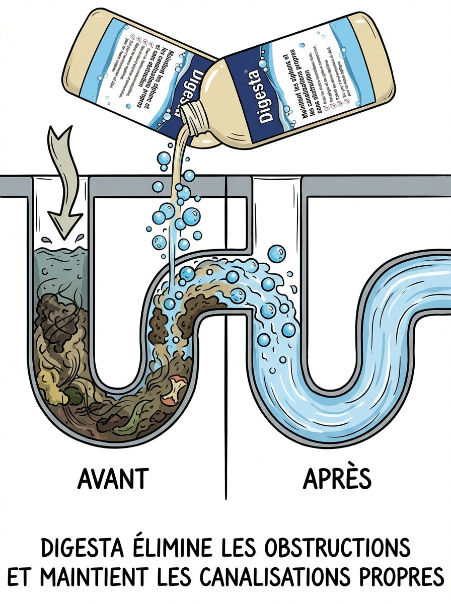 Digesta pour les canalisations
