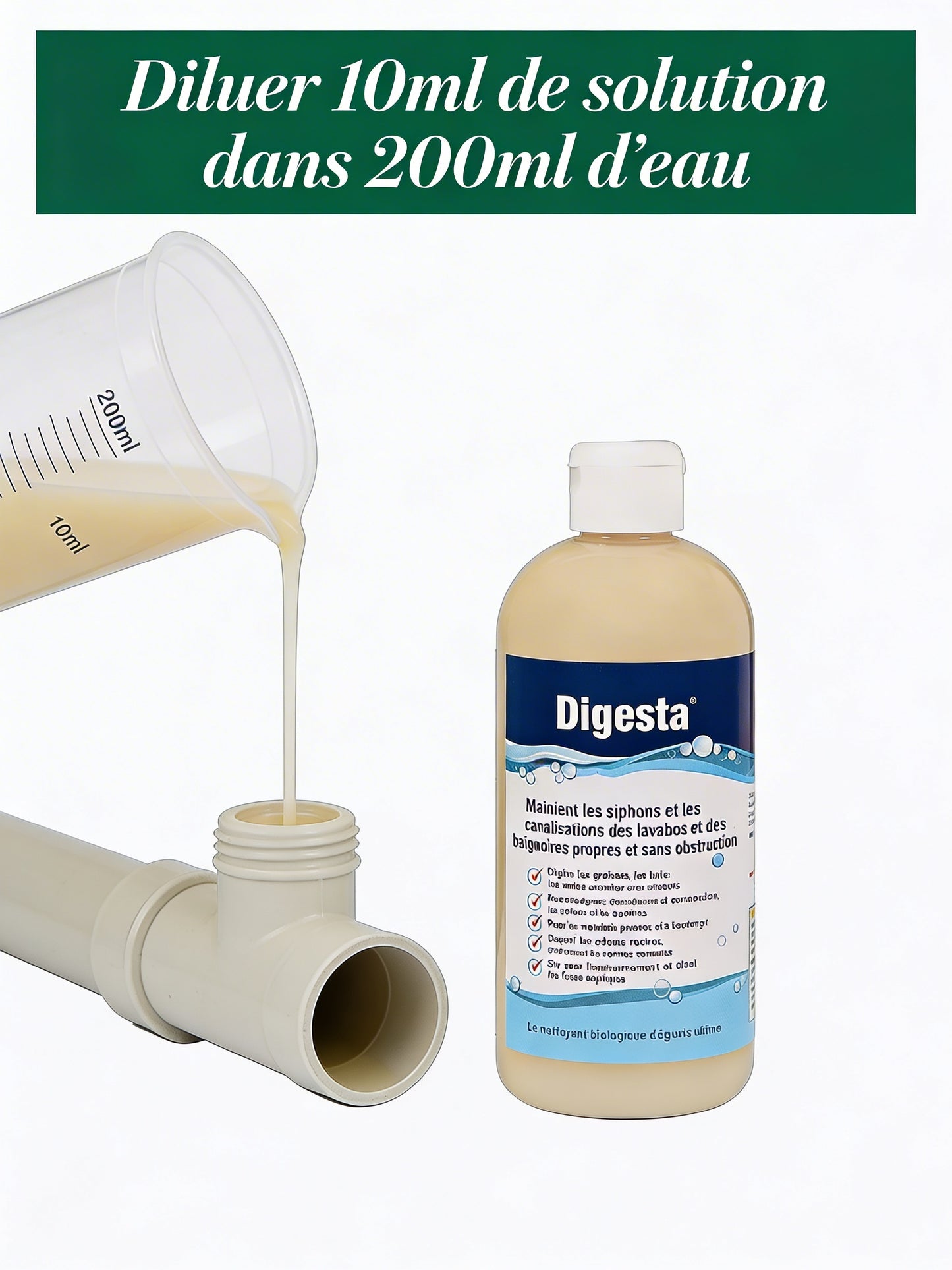 Digesta pour les canalisations