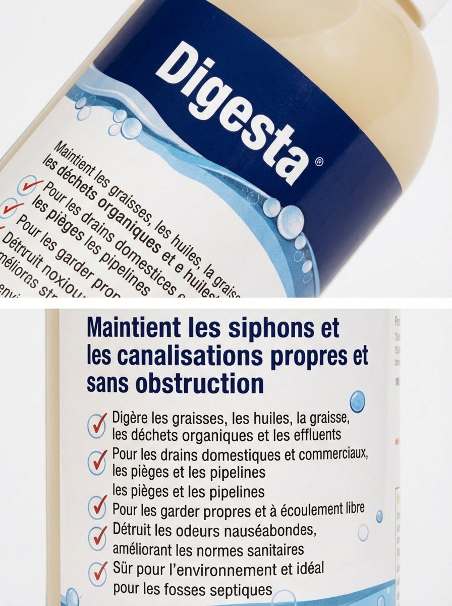 Digesta pour les canalisations